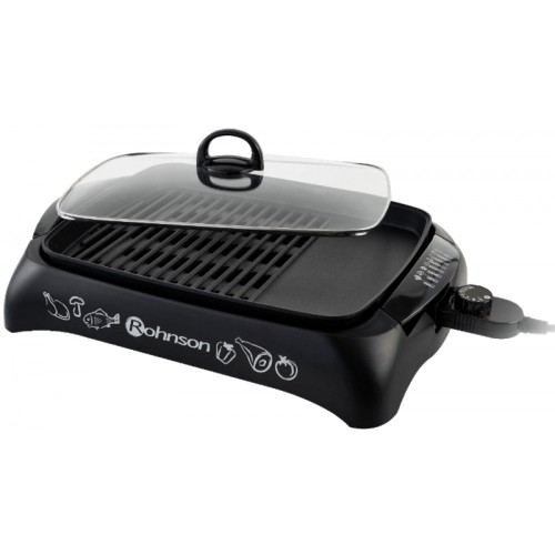 ΓΚΡΙΛΛΙΕΡΑ ΗΛΕΚΤΡ ROHNSON R-250 2200W ΜΕ ΚΑΠΑΚΙ 5ΕΤΗ ΕΓΓΥΗΣΗ